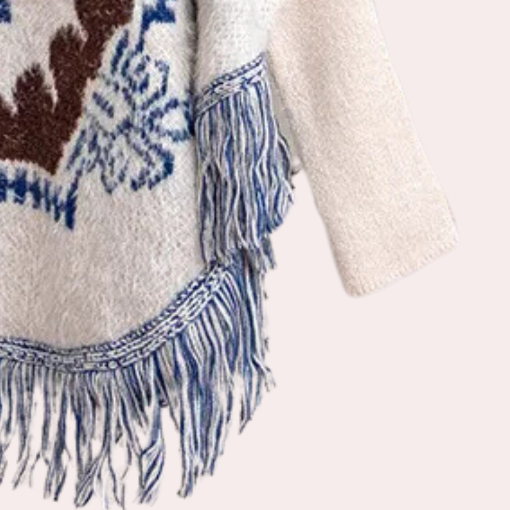 CHATANIA - Vintage-inspireret Sweater til Kvinder