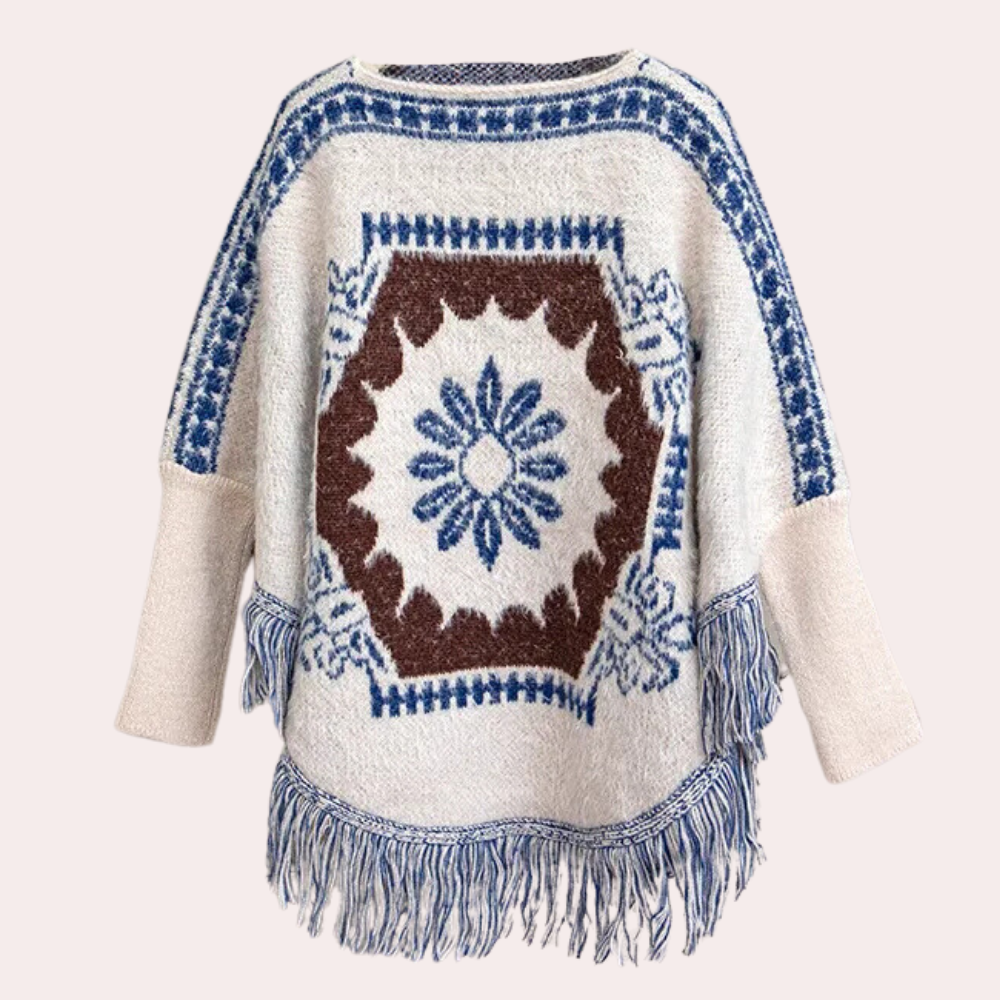 CHATANIA - Vintage-inspireret Sweater til Kvinder