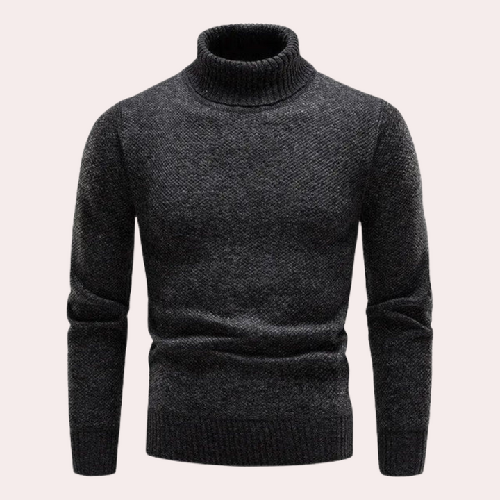 Chic rullekravesweater til mænd