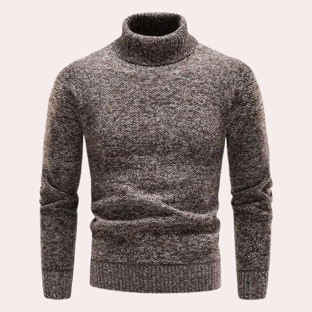 Chic rullekravesweater til mænd