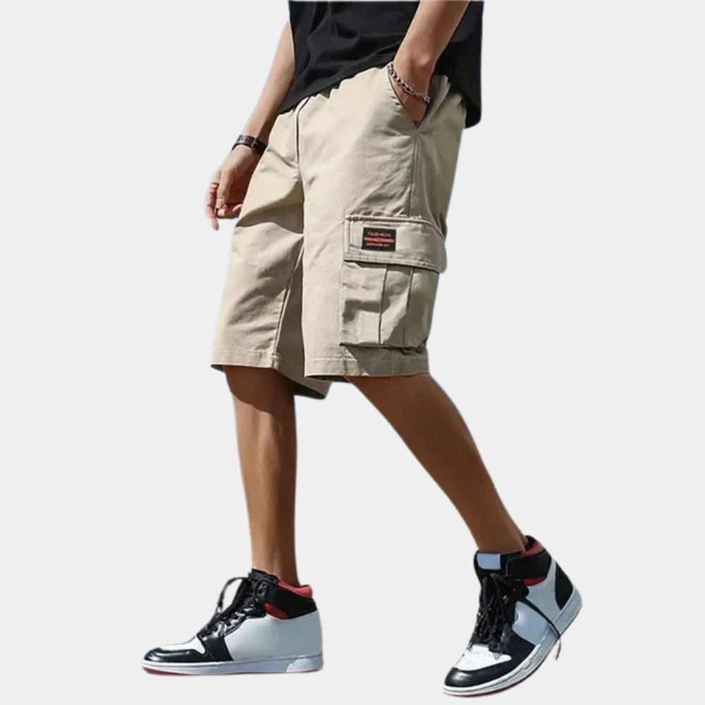 Trendy cargo shorts til mænd