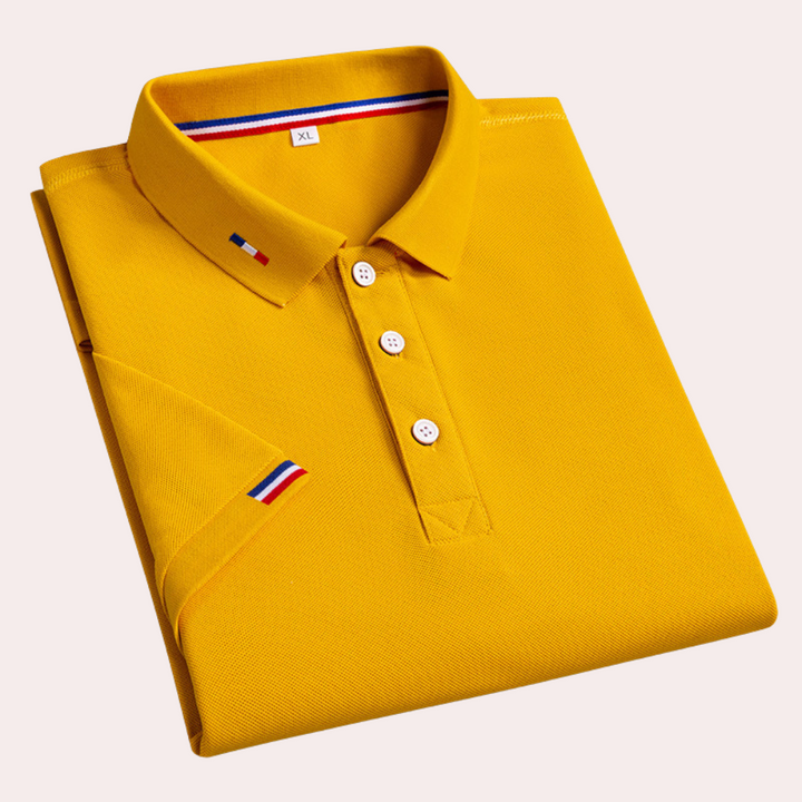 Afslappet poloshirt til mænd