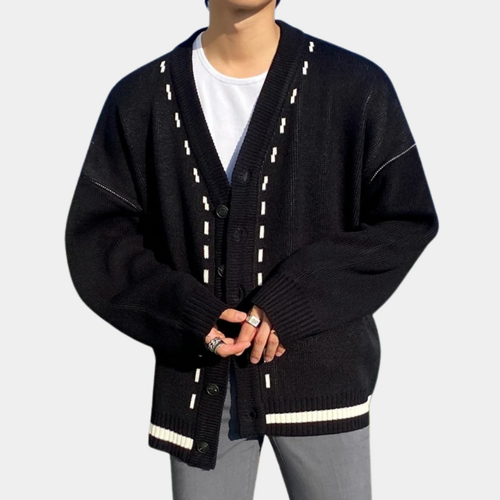 Trendy cardigan til mænd