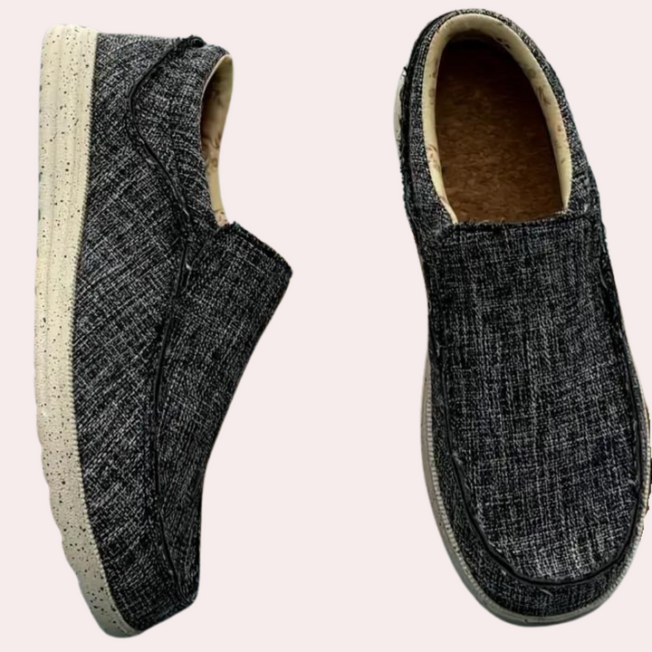 Åndbare slip-on-loafers til mænd