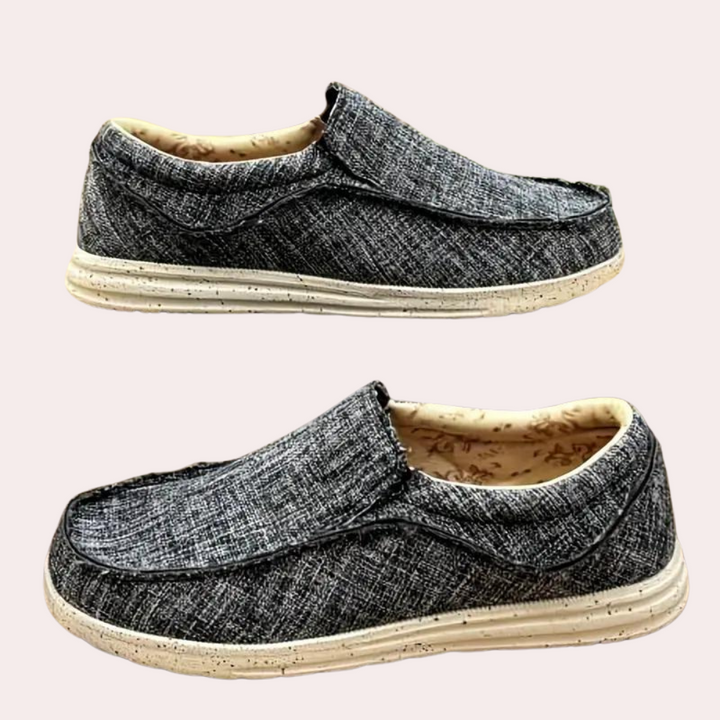 Åndbare slip-on-loafers til mænd