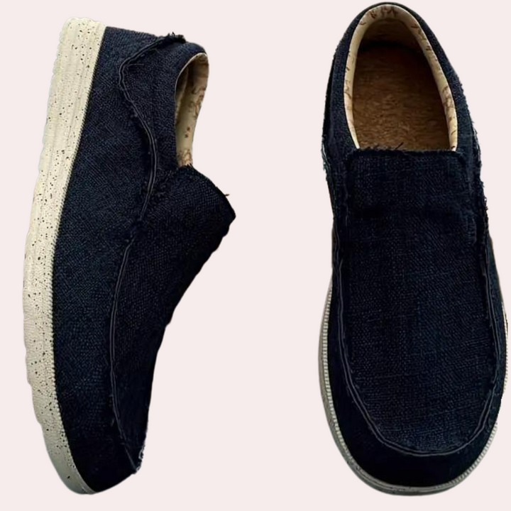 Åndbare slip-on-loafers til mænd