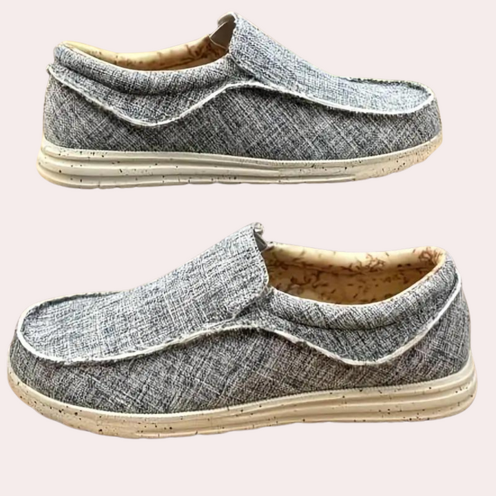 Åndbare slip-on-loafers til mænd