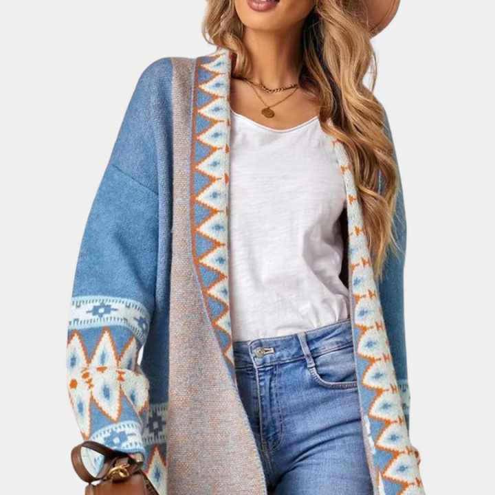 Boho-stil cardigan til kvinder