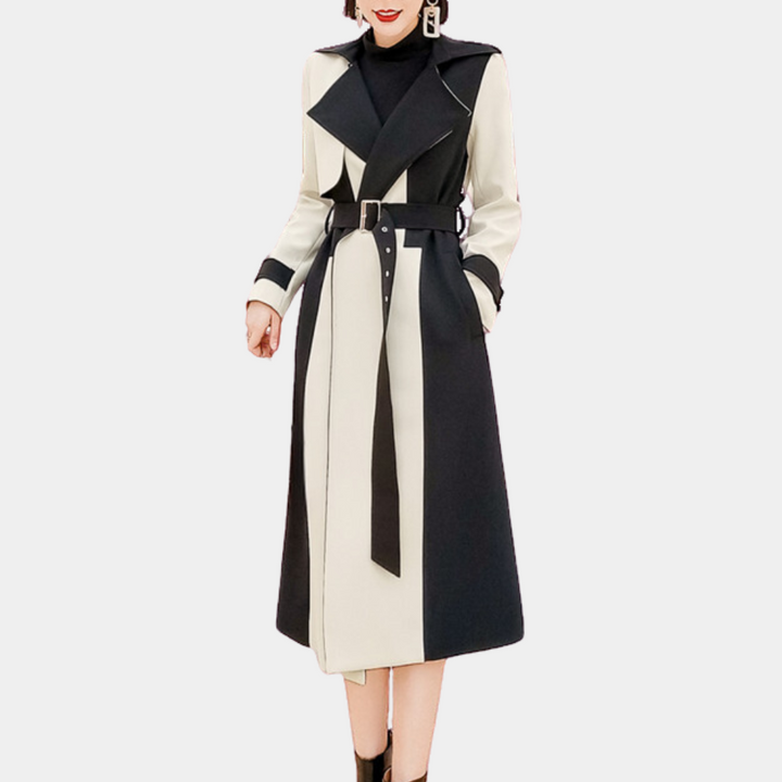 Elegant trenchcoat til kvinder med bælte