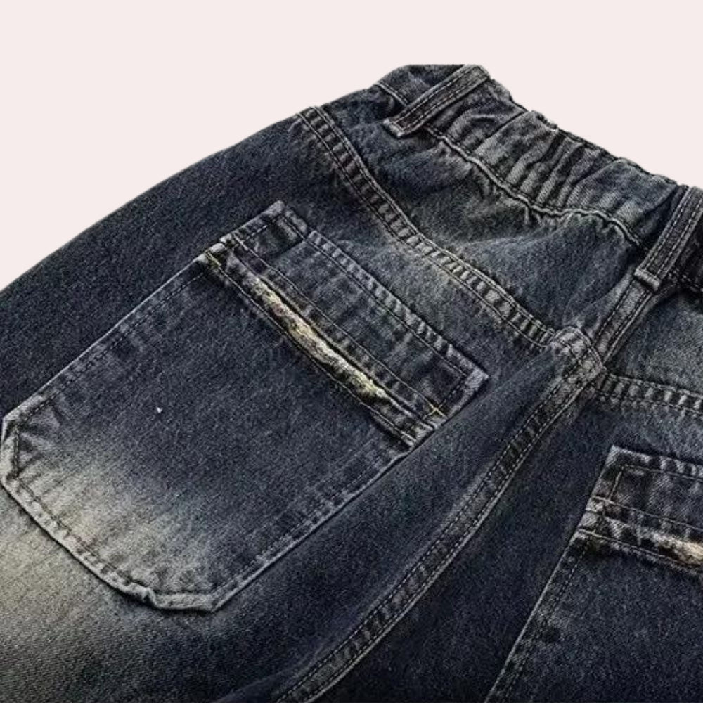 Afslappede baggy jeans til kvinder