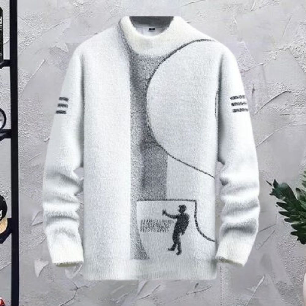 Moderne og moderigtig herresweater