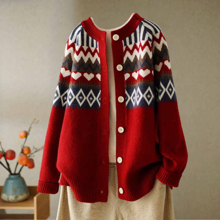 Osana - Trendy Vintage Cardigan til Kvinder