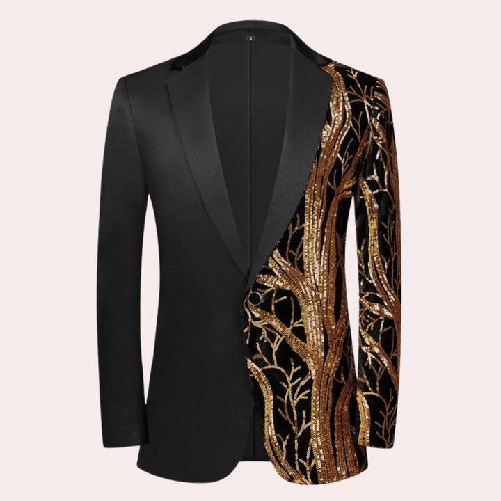 Zacharias - Elegant Herenblazer med Originalt Design