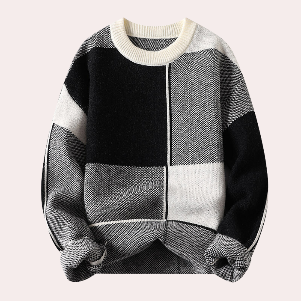 Caspar - Moderigtig og varm herresweater