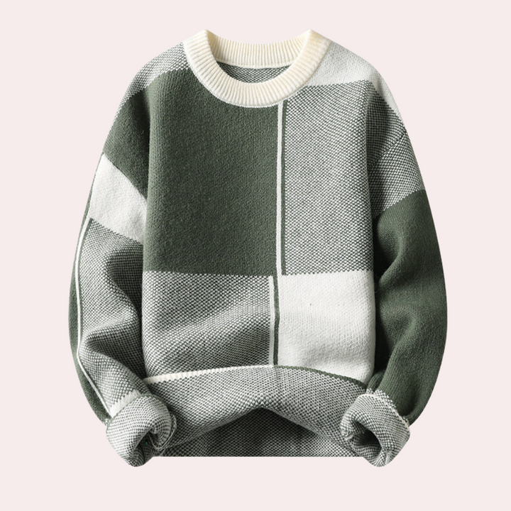 Caspar - Moderigtig og varm herresweater