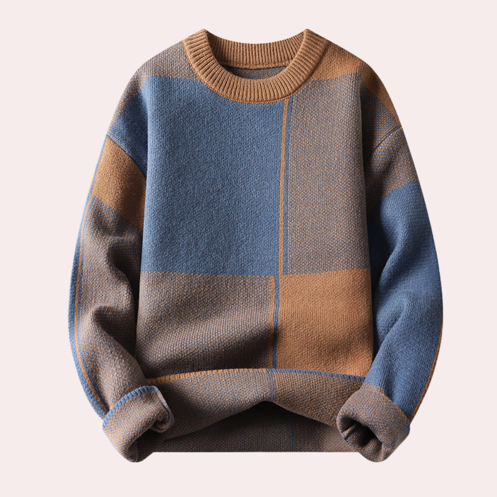 Caspar - Moderigtig og varm herresweater