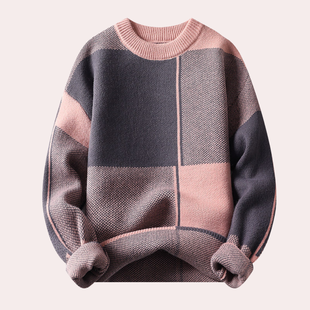 Caspar - Moderigtig og varm herresweater