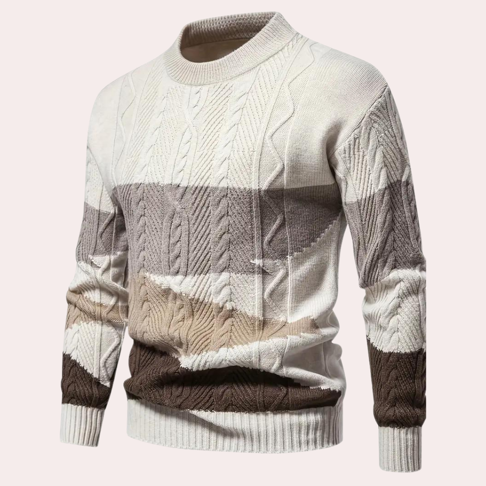 Ladislau - Klassisk strikket sweater til mænd