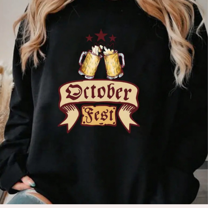 Eleftheria - Oktoberfest-sweatshirt til kvinder