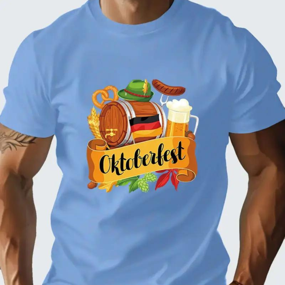 Frederic - Moderigtig Oktoberfest t-shirt til mænd