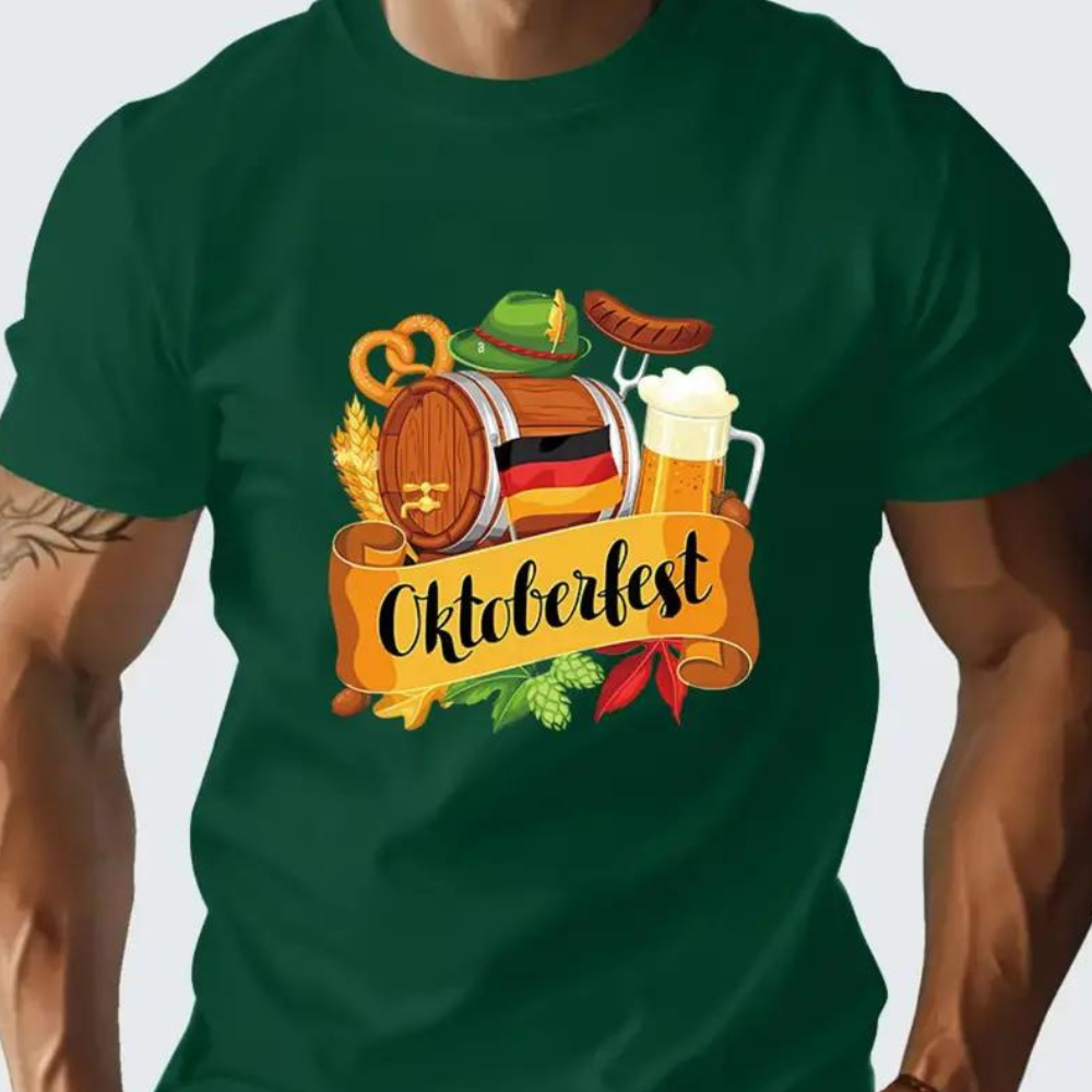 Frederic - Moderigtig Oktoberfest t-shirt til mænd