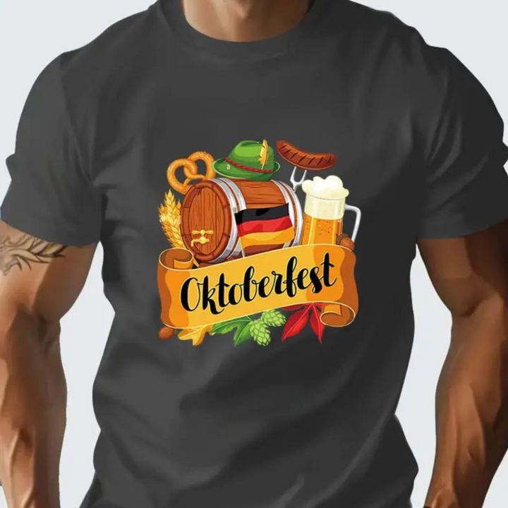 Frederic - Moderigtig Oktoberfest t-shirt til mænd