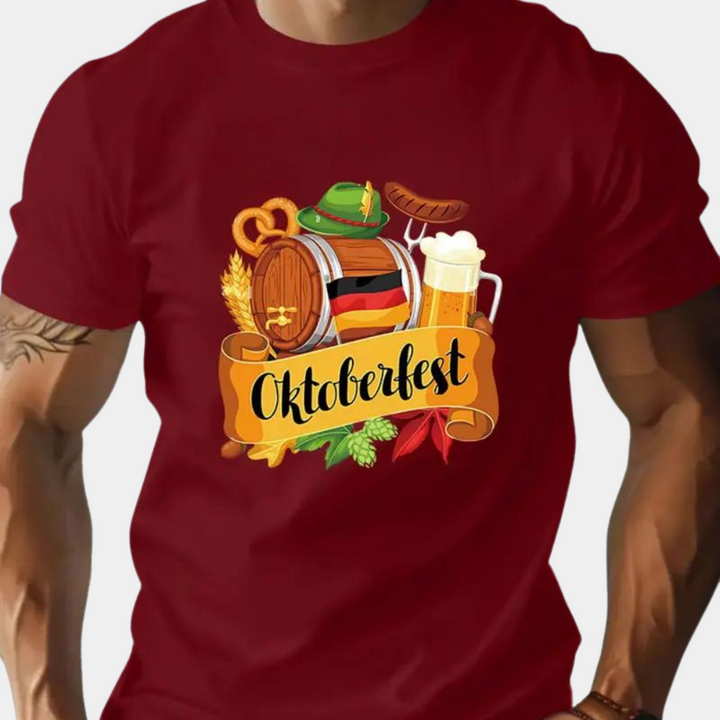 Frederic - Moderigtig Oktoberfest t-shirt til mænd