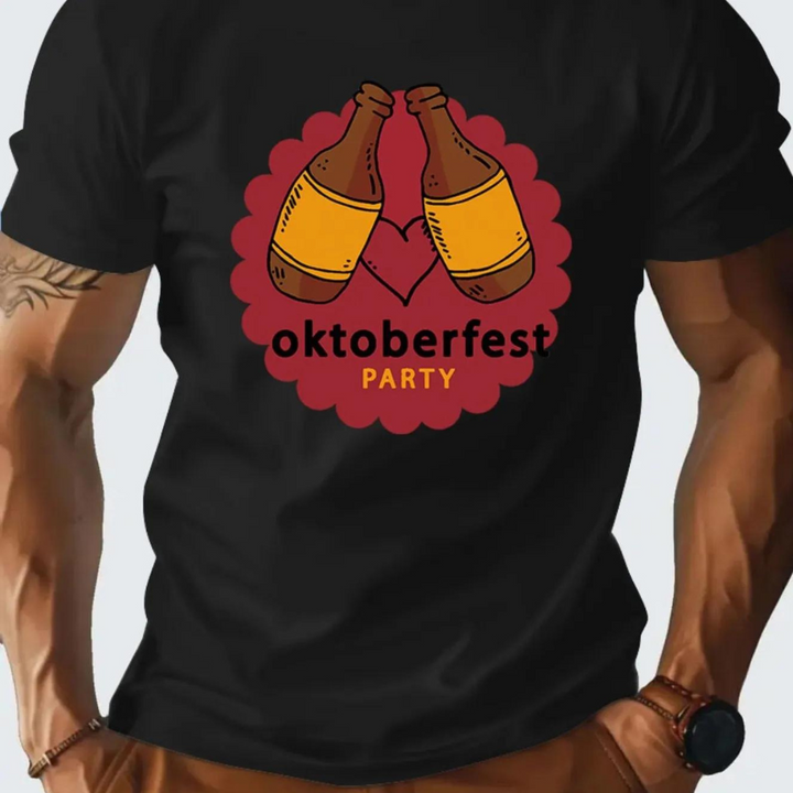 Dominic - Komfortabel Oktoberfest T-shirt til mænd