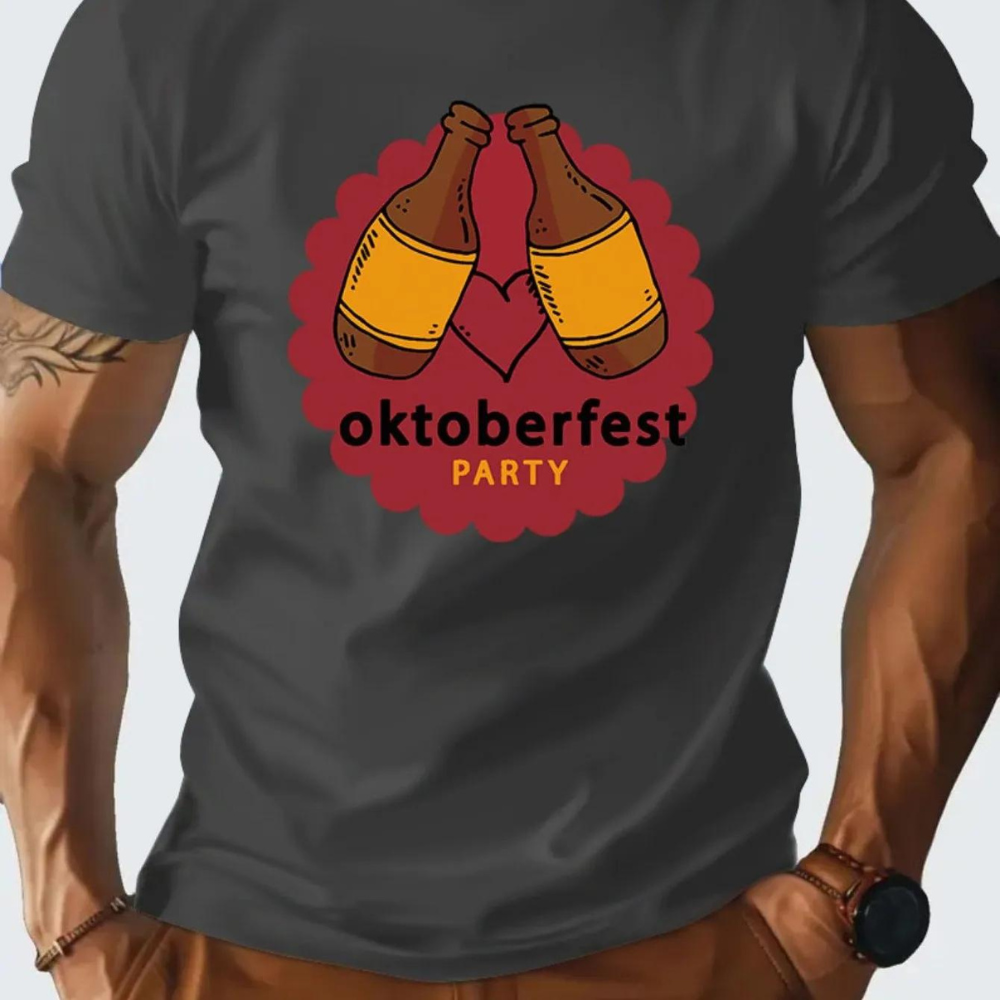 Dominic - Komfortabel Oktoberfest T-shirt til mænd