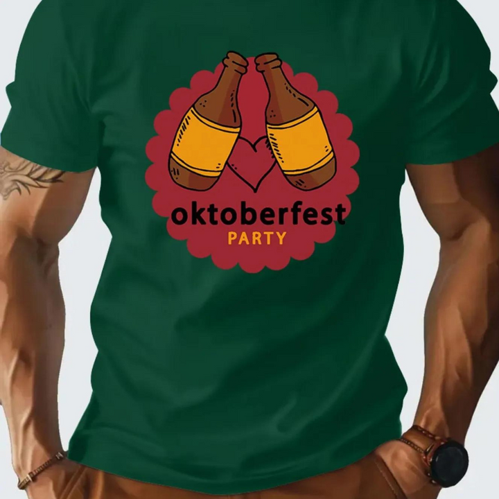 Dominic - Komfortabel Oktoberfest T-shirt til mænd