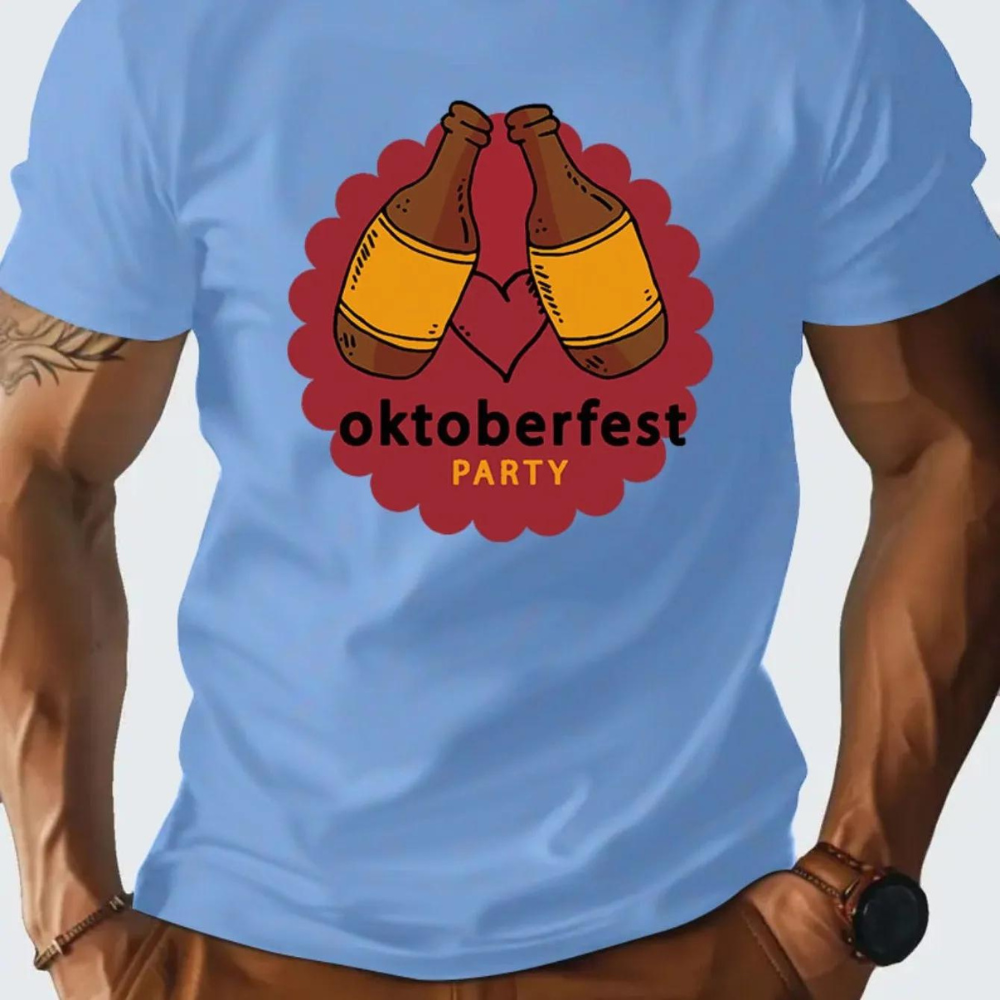 Dominic - Komfortabel Oktoberfest T-shirt til mænd