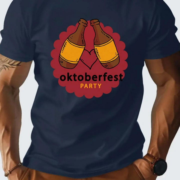 Dominic - Komfortabel Oktoberfest T-shirt til mænd