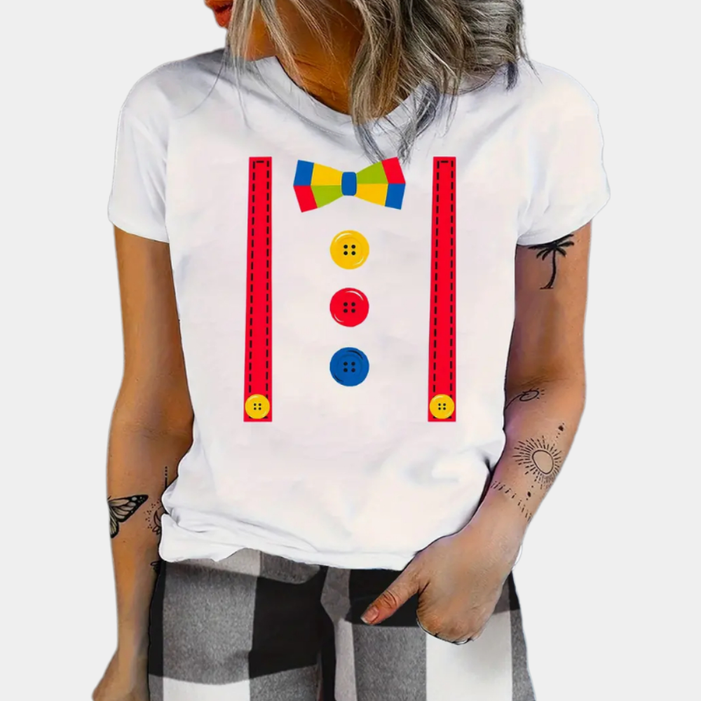 Cordelia - Casual Oktoberfest T-shirt til kvinder