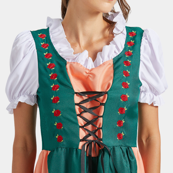 Anwen - EElegant Oktoberfestkjole med Moderne Twist