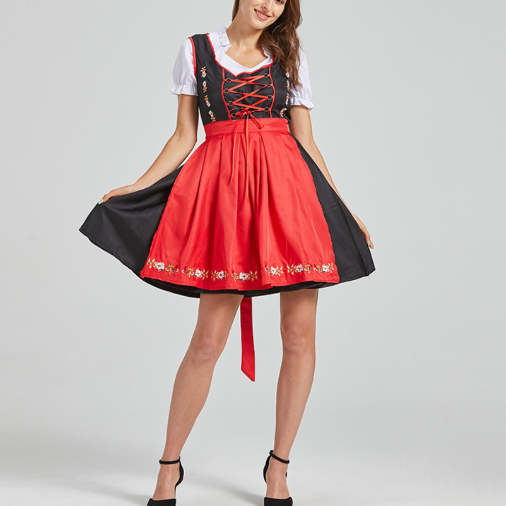 Octavia - Elegant vintage dirndl-kjole til damer