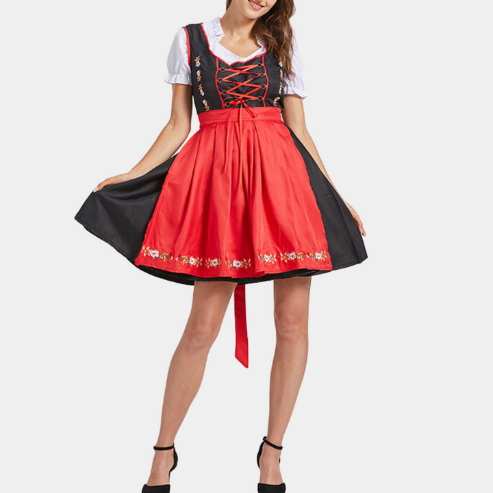 Octavia - Elegant vintage dirndl-kjole til damer