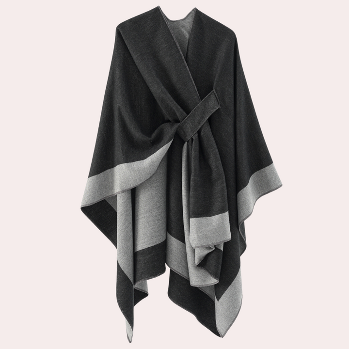 Aristea - Asymmetrisk poncho til kvinder