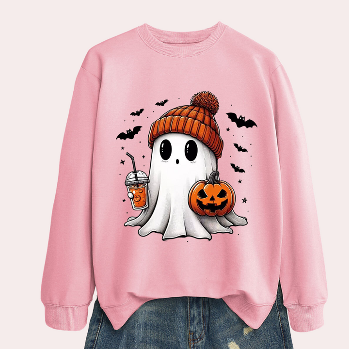 Cintia - Halloween-sweatshirt til kvinder