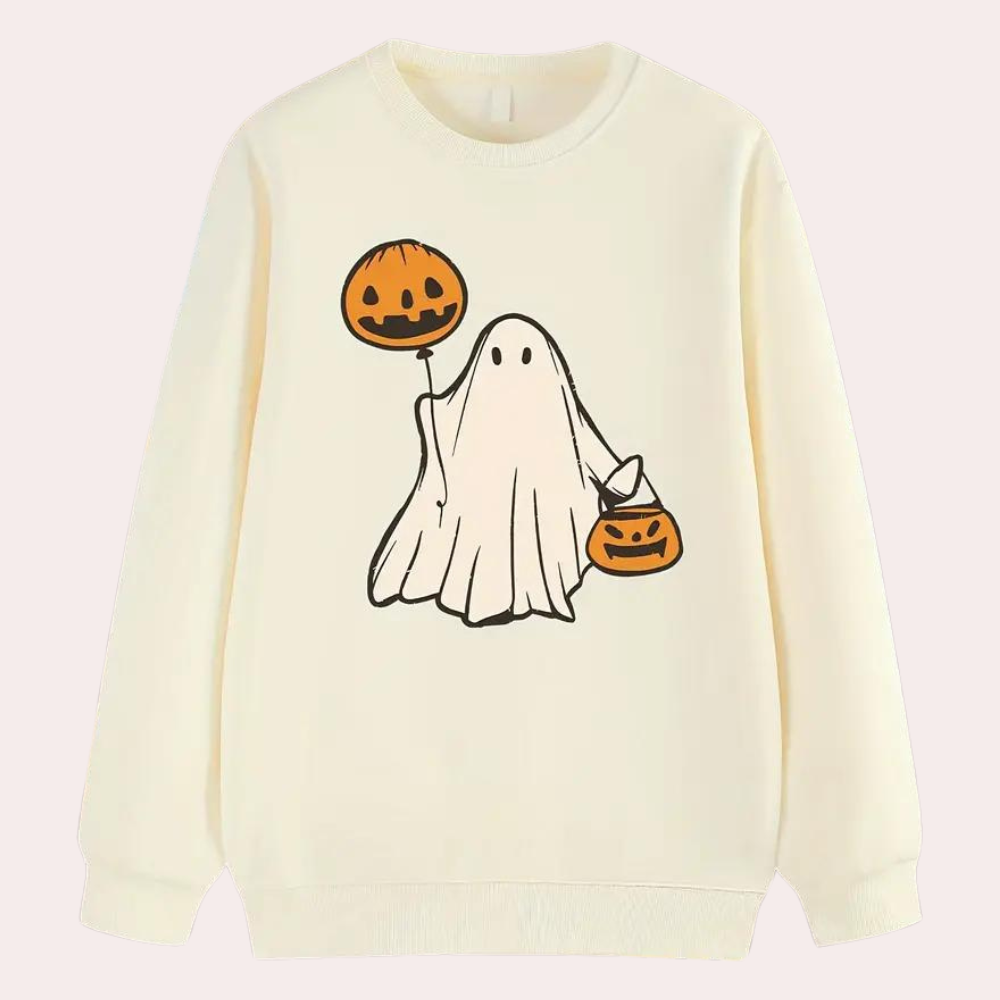 Bertil - Afslappet Halloween-sweater til mænd