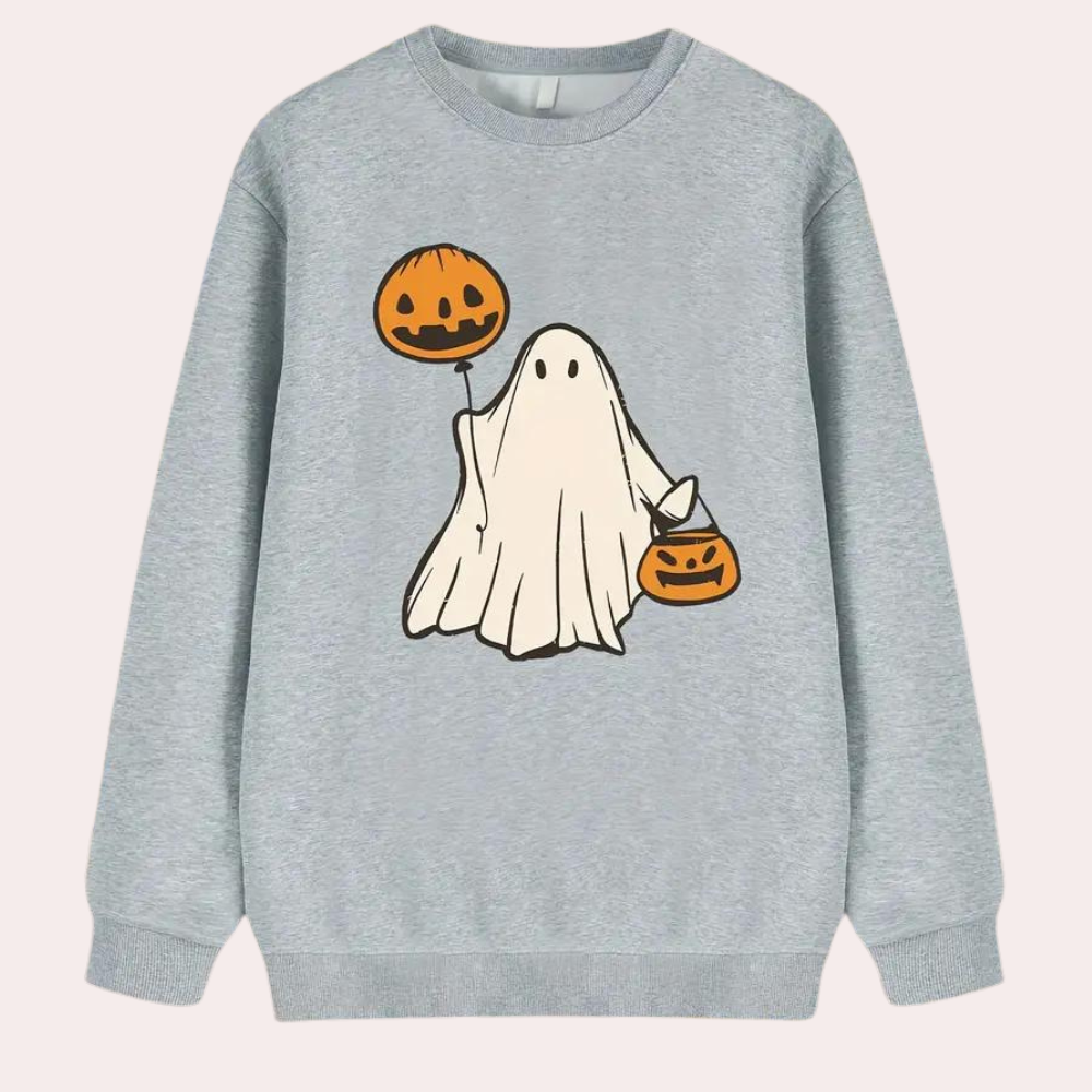 Bertil - Afslappet Halloween-sweater til mænd