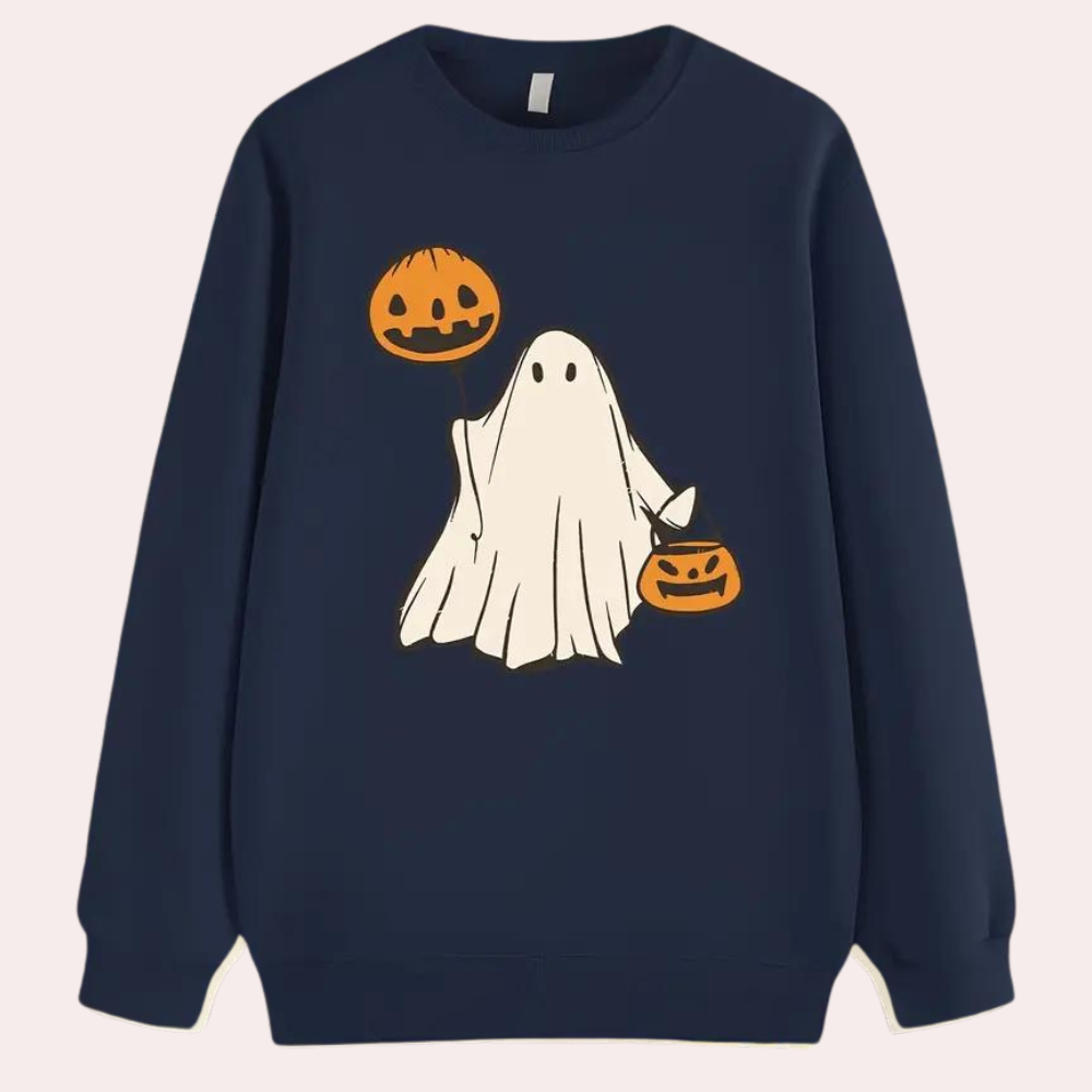 Bertil - Afslappet Halloween-sweater til mænd