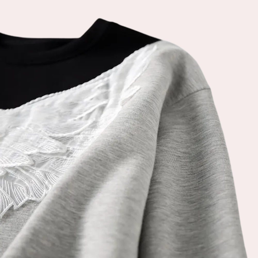 JEASELLE - Elegant Blonde Sweatshirt til Damer