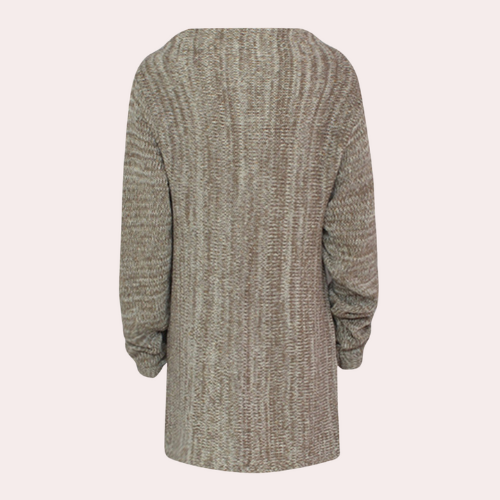 MIES - Moderne Frynsekant Cardigan til Damer